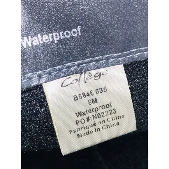 Aqua College Women's Natalya Waterproof Boots- Dark Grey Suede, US 8 / EUR 39 - Picture 9 of 9